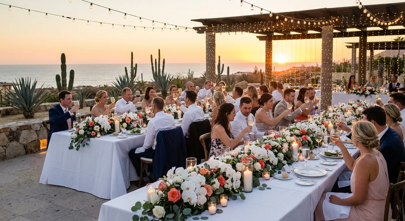 Oceanfront Wedding Reception
